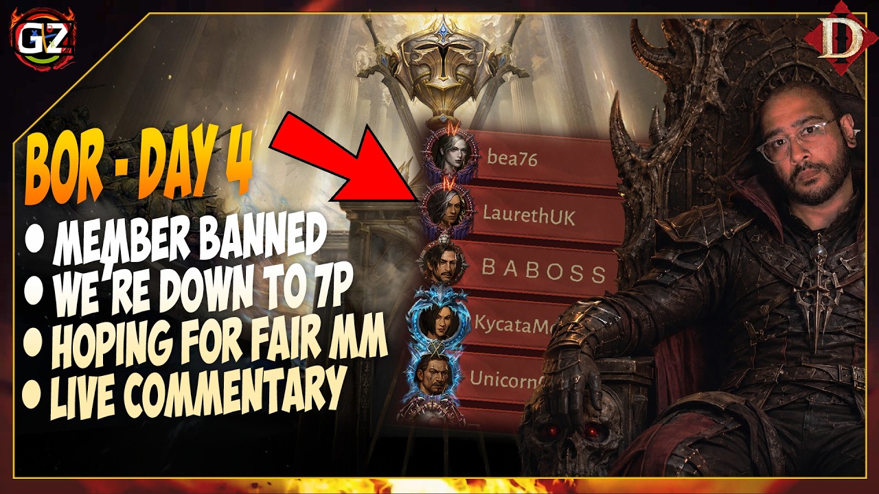 Such A Mess, Player BANNED &ndash; Day 4 (June Tournament) | Diablo Immortal