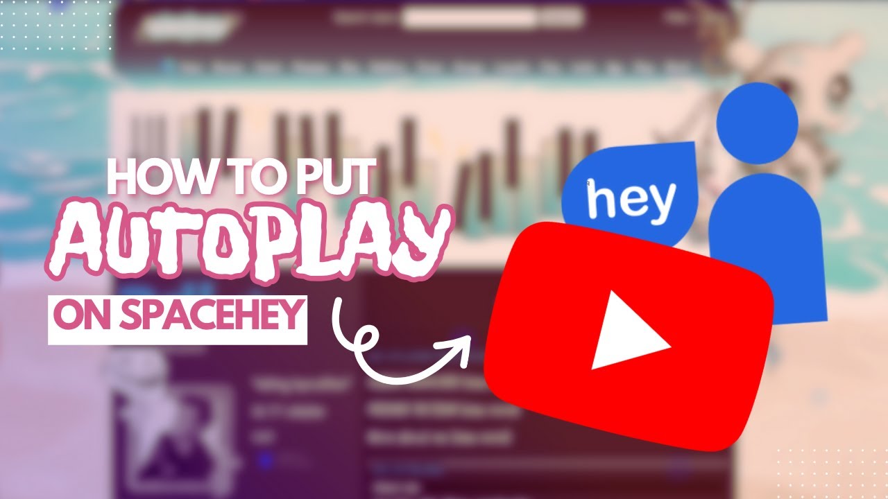✒️ || How to put AUTOPLAY on your SpaceHey profile (that works)...