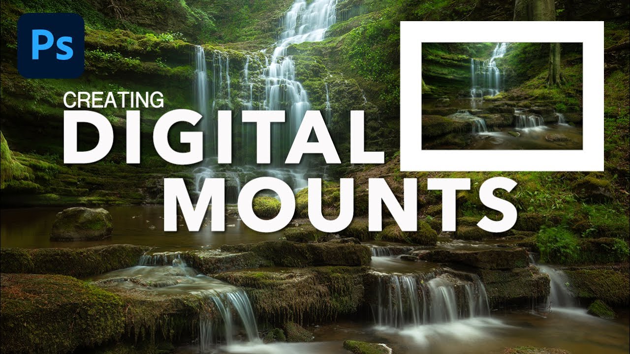 Photoshop | Creating digital mounts around your images
