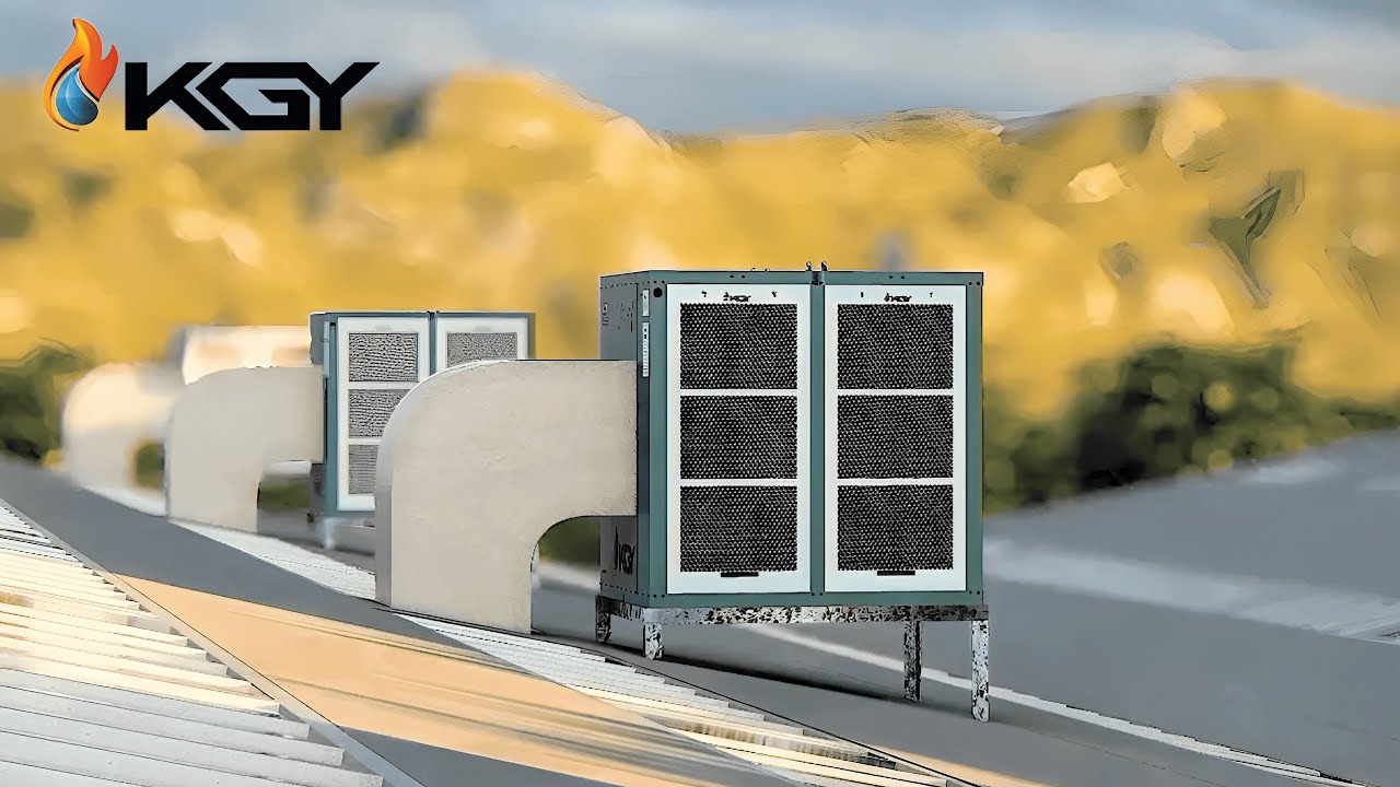 Powerful and Efficient Evaporative Cooler : How it works