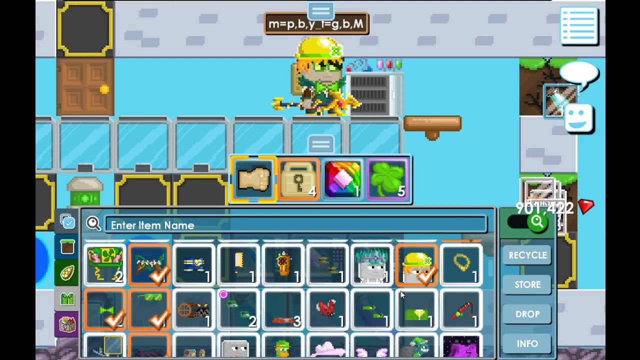 xagix membuat Golden Lepherchaunt set
