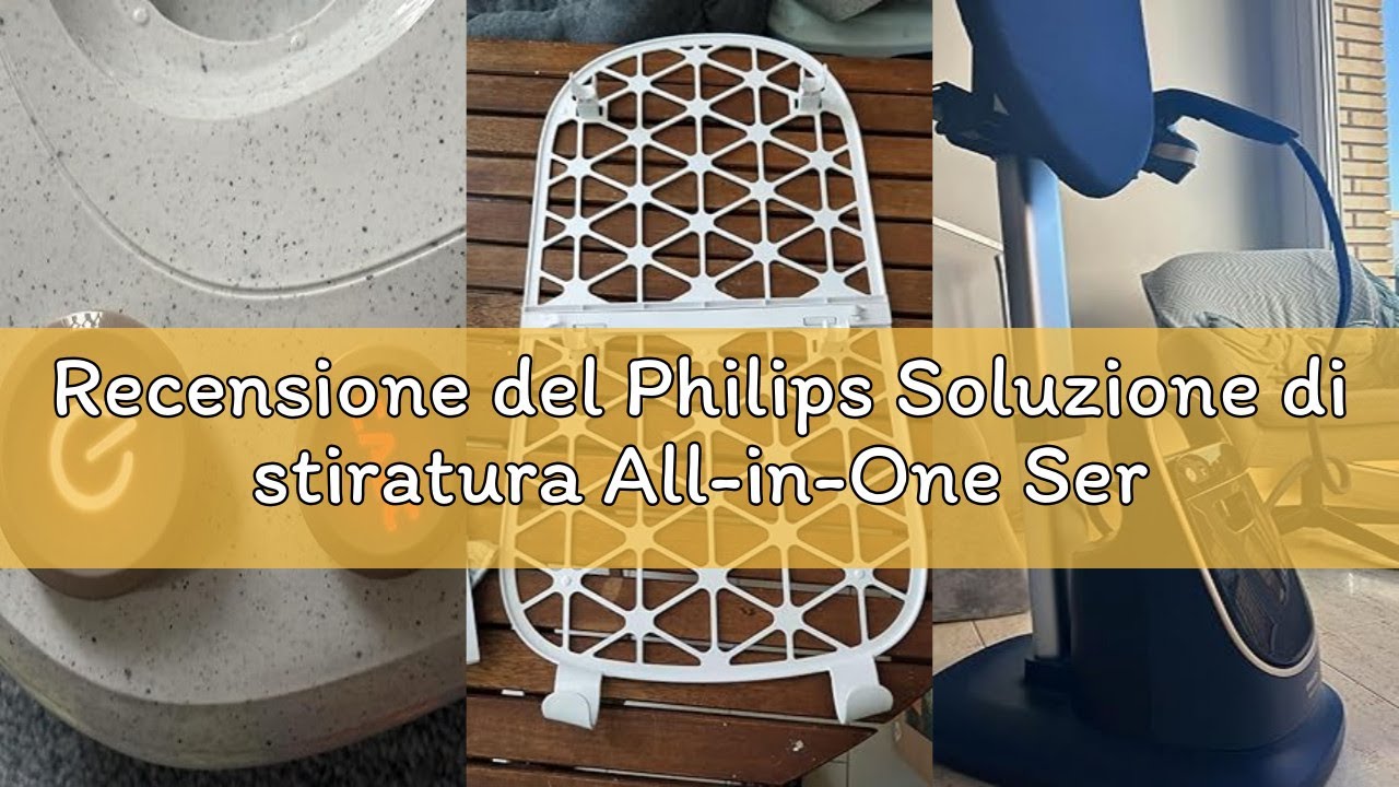 Recensione del Philips Soluzione di stiratura All-in-One Serie 8500 - Asse multiangolare, Tecnologia