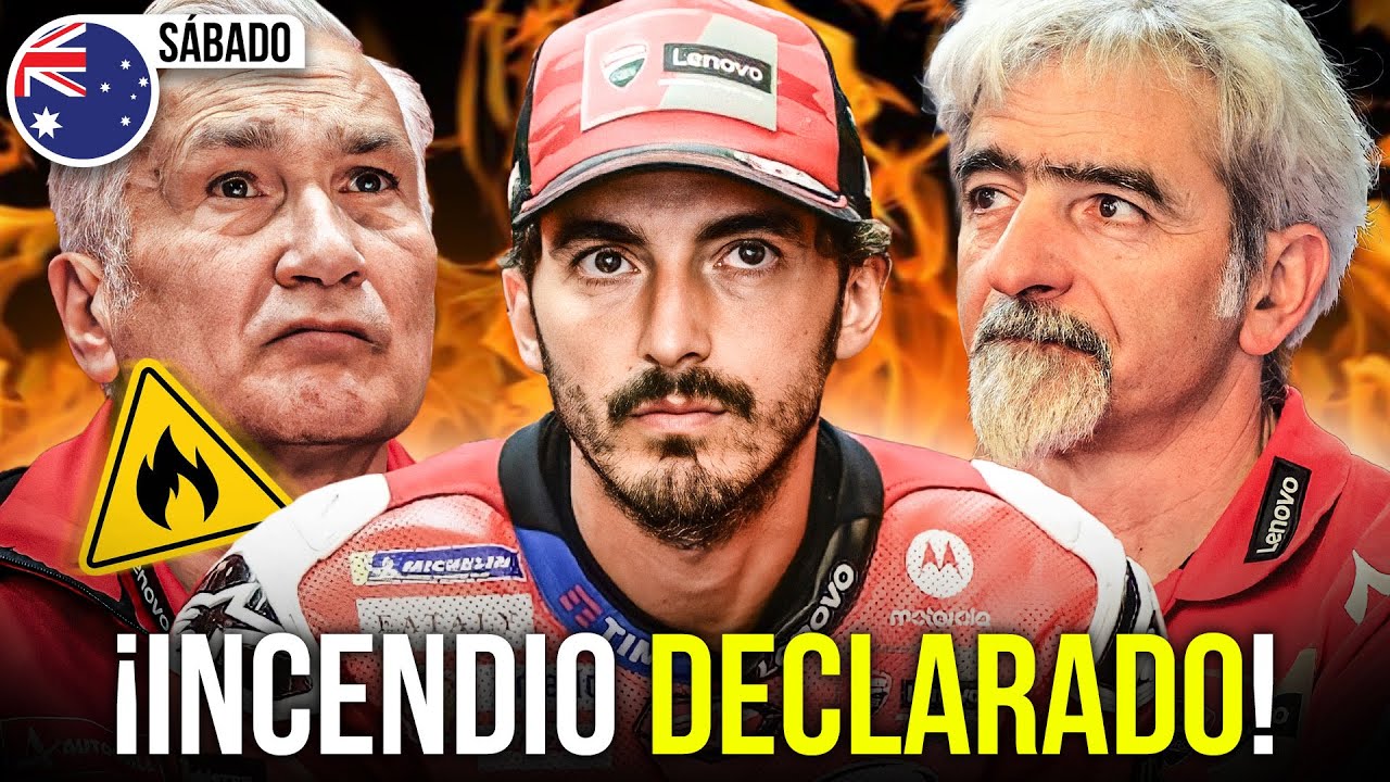 Algo SE ROMPIÓ en Ducati 💥 | El drama de Bagnaia en Australia 2025 | Mientras tanto Bezzecchi...