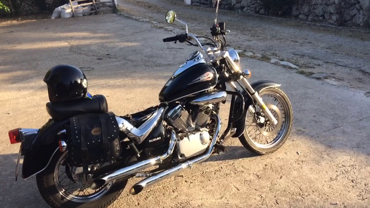 Suzuki intruder 125 turn out exhaust