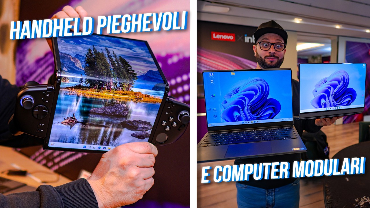 LENOVO &egrave; IMPAZZITA! Questi NOTEBOOK ti PROIETTANO nel FUTURO