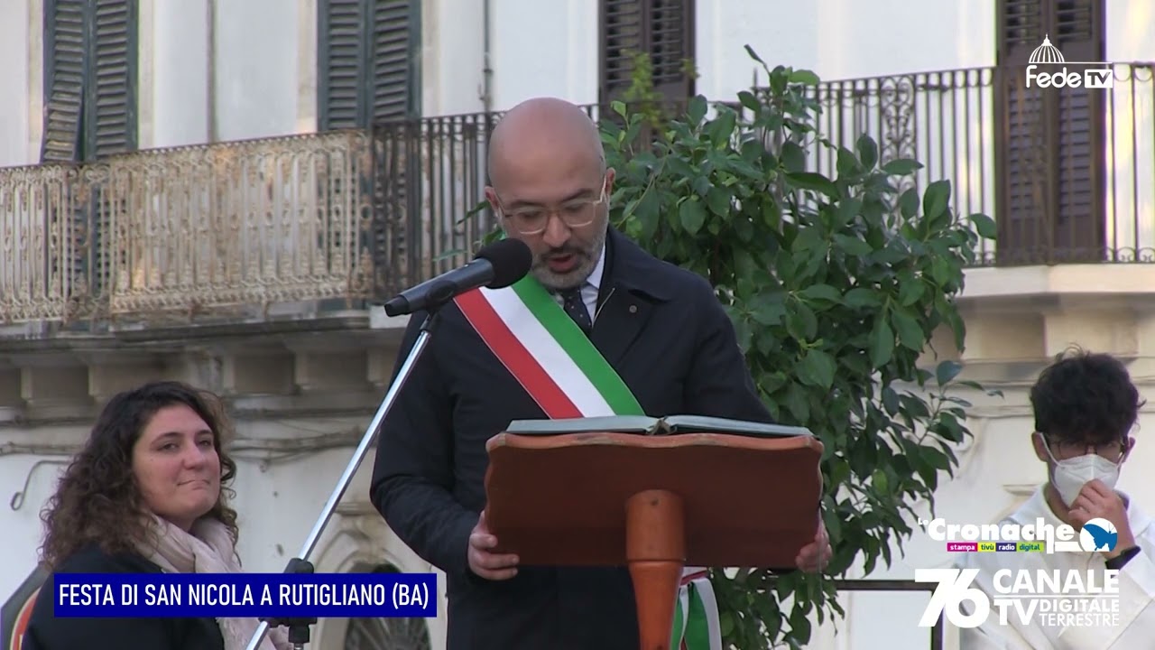 FESTA SAN NICOLA A RUTIGLIANO BA