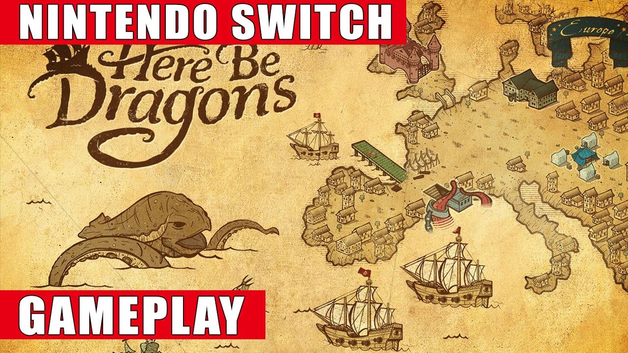 Here Be Dragons Nintendo Switch Gameplay