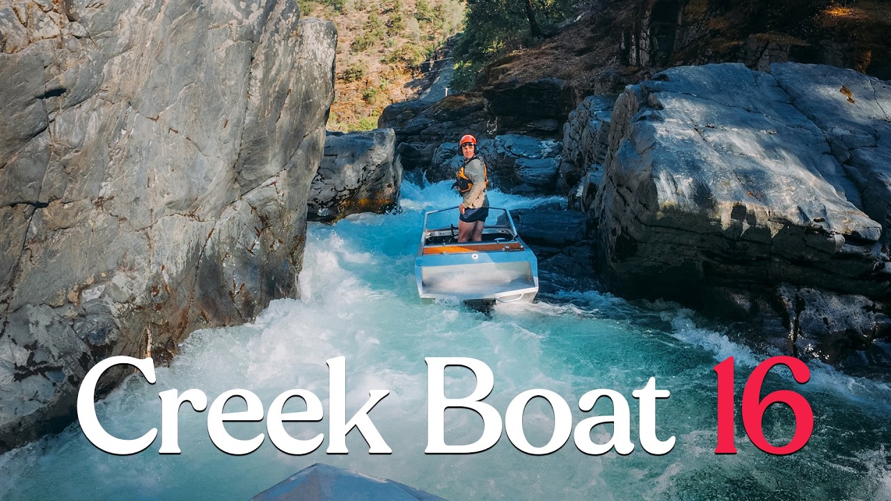 Creek Boat 16 - A Class IV Rapid and Some Macgyvering in the Mini Jet Boats 4 Hours From Home