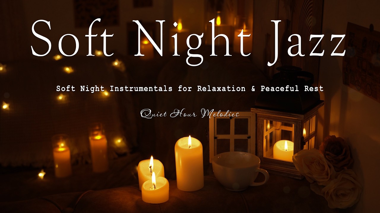 Gentle Sleep Jazz Piano Music - Soft Night Instrumentals for Relaxation & Peaceful Rest
