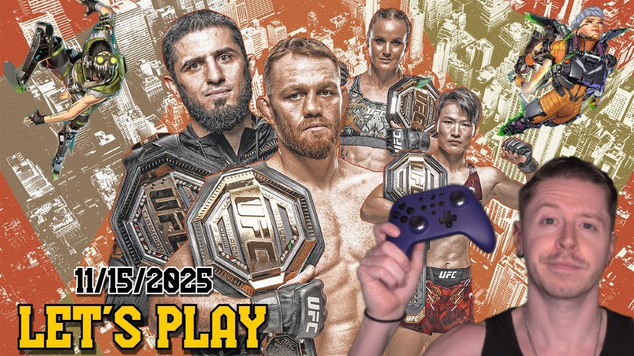 UFC 322 Fight Day! Let's Play LIVE - Apex Legends + ARC Raiders (11/15/2025)