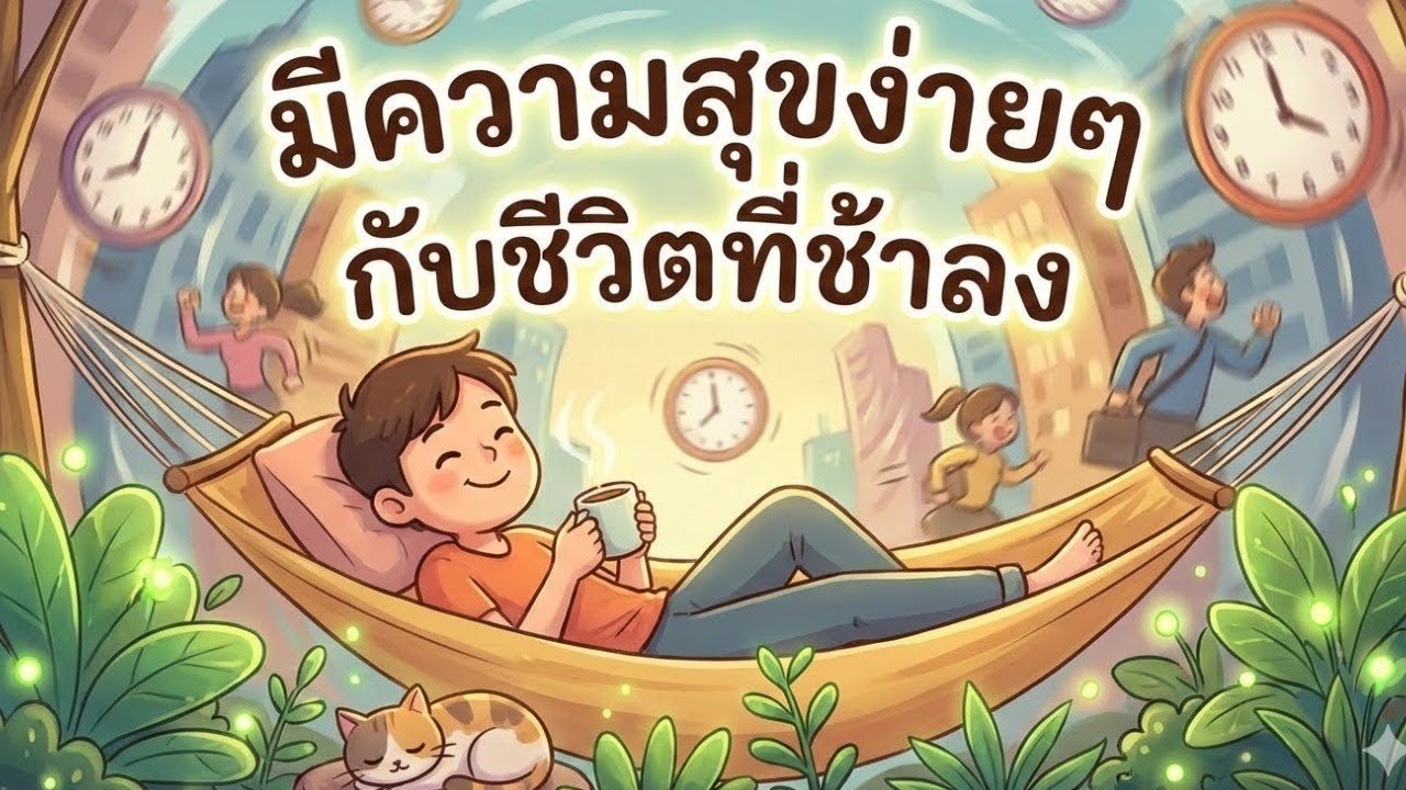 วิธีใช้ชีวิตให้ช้าลง ฮีลใจเหนื่อยล้า ทวงคืนความสุขด้วยลมหายใจ
