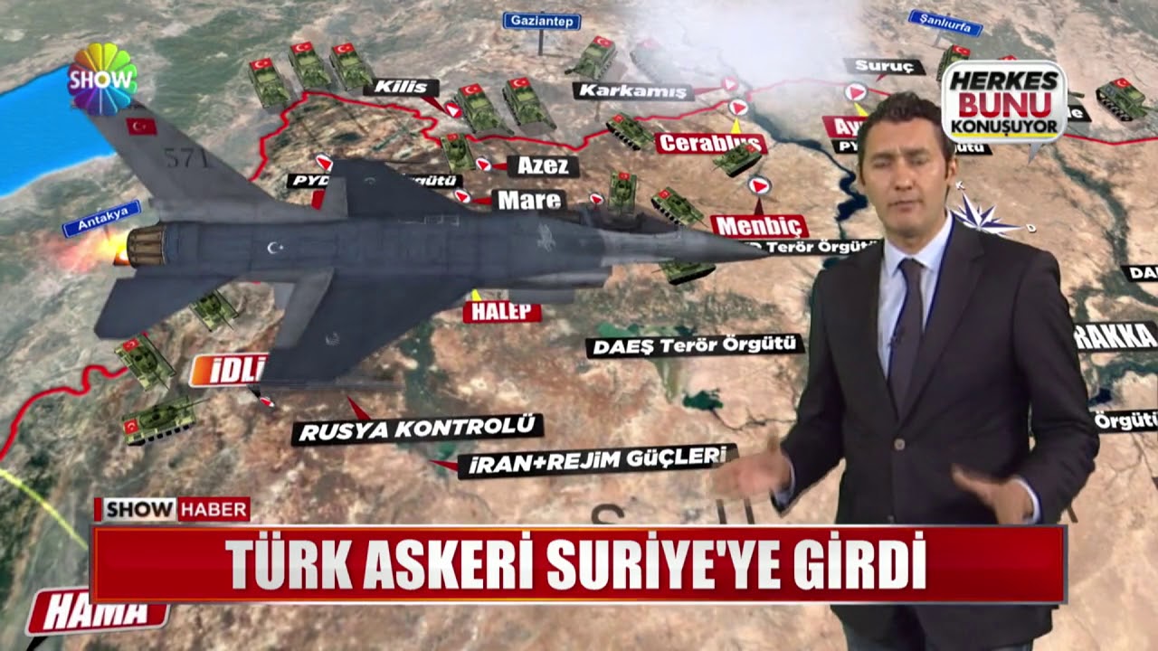 Türk Askeri Suriye'ye girdi