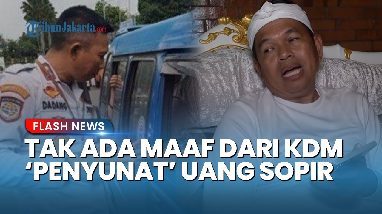 KANG DEDI MURKA! Ancam Oknum Dishub Bogor 'Penyunat' Kompensasi Sopir Angkot, Begini Modusnya