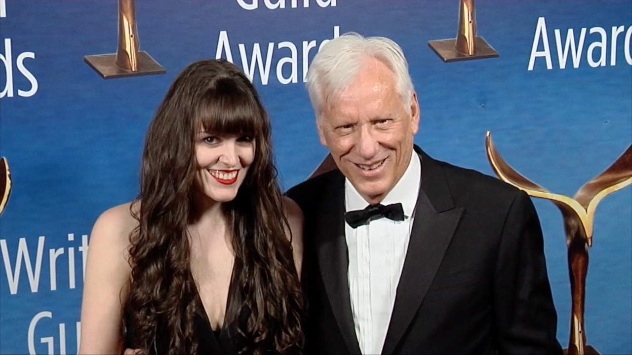 James Woods and Sara Miller 2017 Writers Guild Awards West Coast Red Carpet