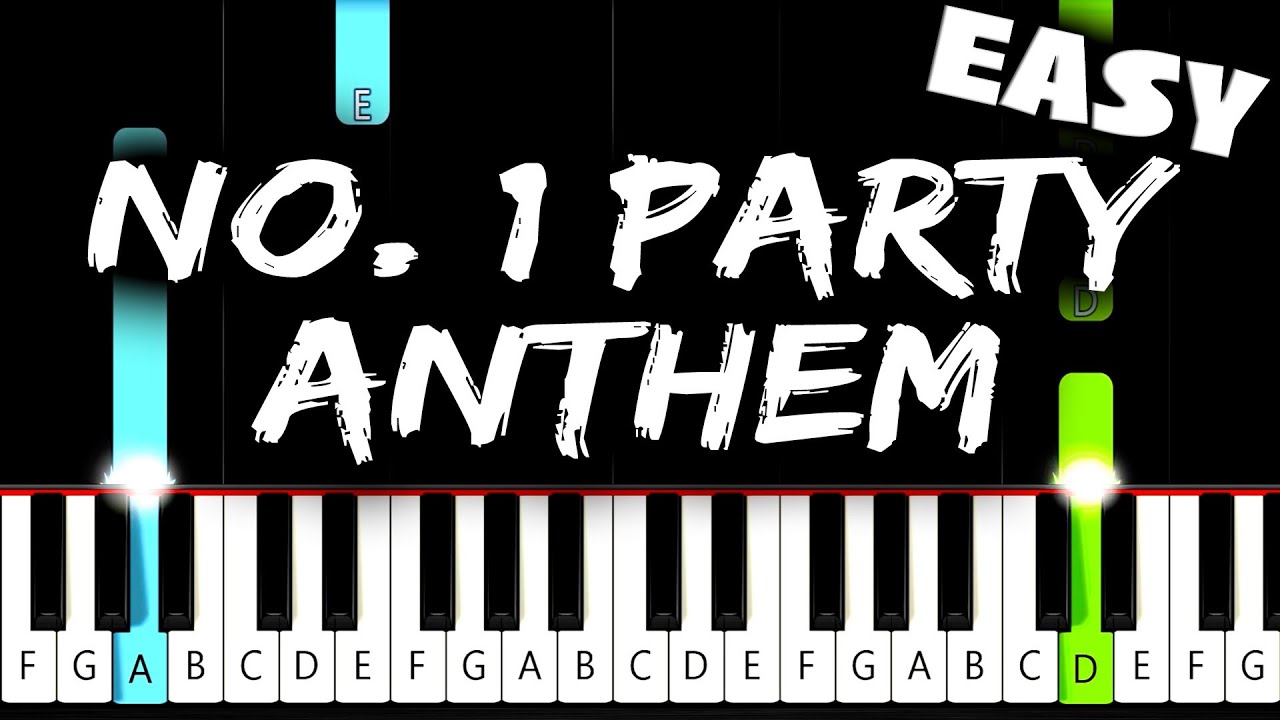 Arctic Monkeys - No. 1 Party Anthem - EASY Piano Tutorial