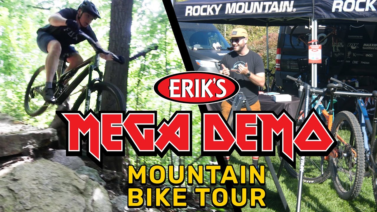 ERIK&rsquo;S MEGA DEMO TOUR - Coming to a trail near you!