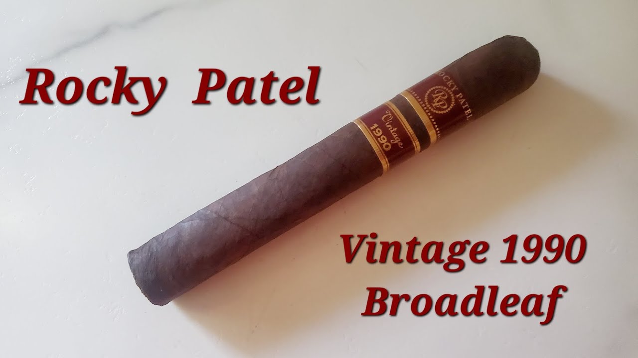 Rocky Patel Vintage 1990 Broadleaf cigar review