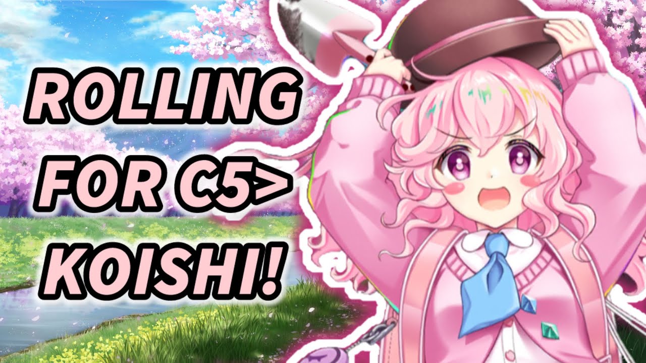 Rolling for the funny Pink Koishi in Touhou LostWord!