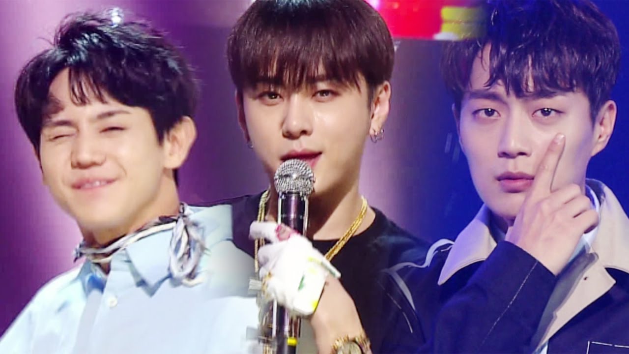 «Захватывающий» основной момент - плз Не грусти @ Popular Inkigayo 20170409