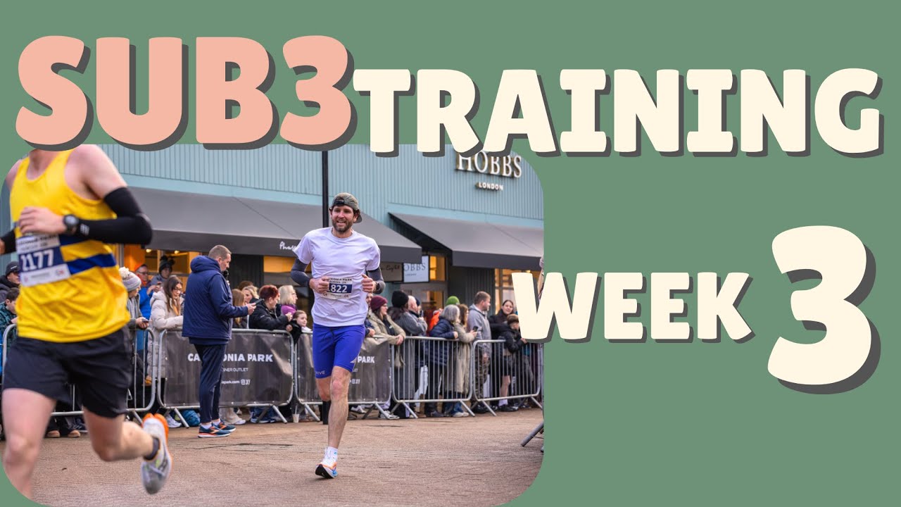 10k RACE WEEK - Edinburgh Marathon Training - WEEK 3
