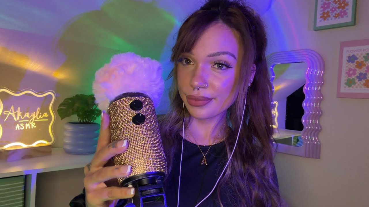 ASMR Om Nom Noms & Spit Painting | New Mic Test 🤍