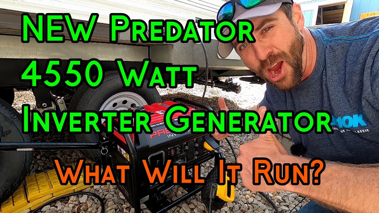 НОВЫЙ инверторный генератор Predator мощностью 4550 Вт — распаковка, обзор и тесты — что он будет...