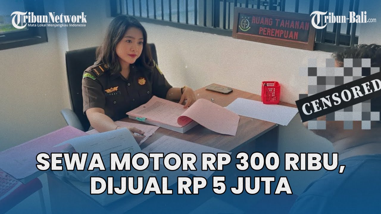 Sewa Motor Rp 300 Ribu di Gianyar Bali, Dijual Rp 5 Juta, Dewa Gede Ditahan Kejaksaan