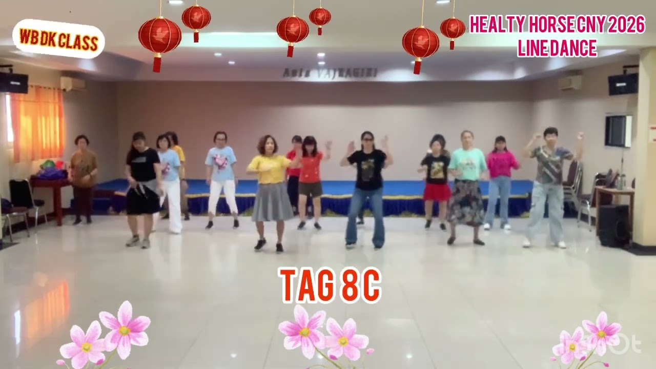 Healthy Horse CNY 2026LineDance/ Choreo : Jenny ( INA)-December 2025 / WB indahBohayClass
