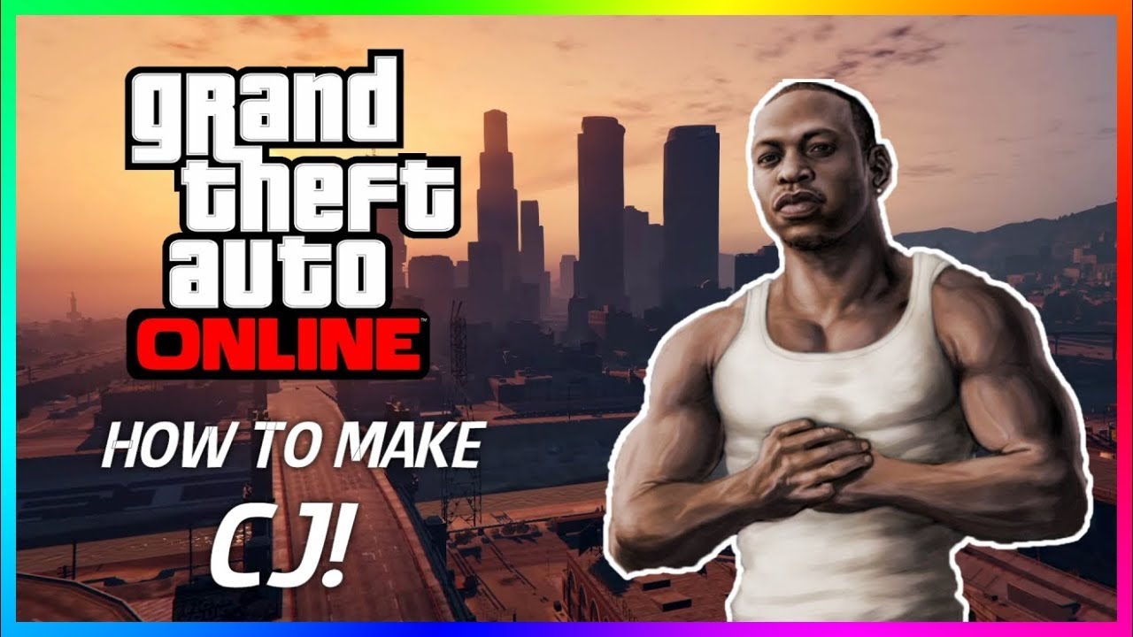 GTA 5 - How to make CJ in GTA Online!