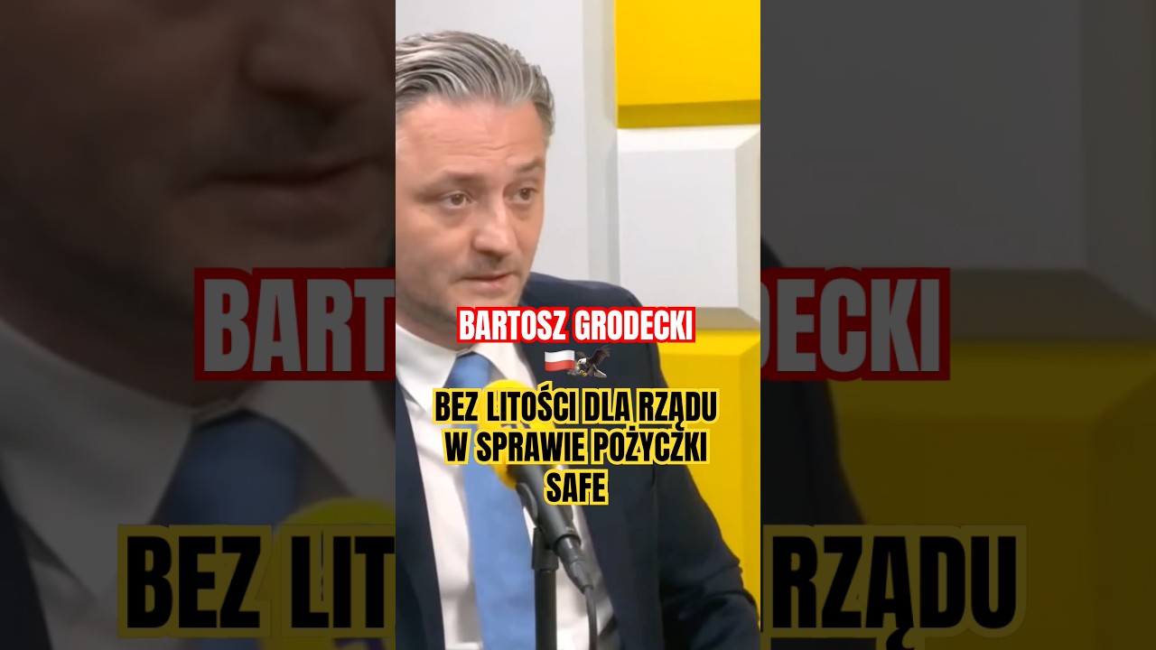 BARTOSZ GRODECKI BEZ LITOŚCI DLA RZĄDU🇵🇱🦅 #shortvideo #shorts #wybory2027 #polska #poland #info