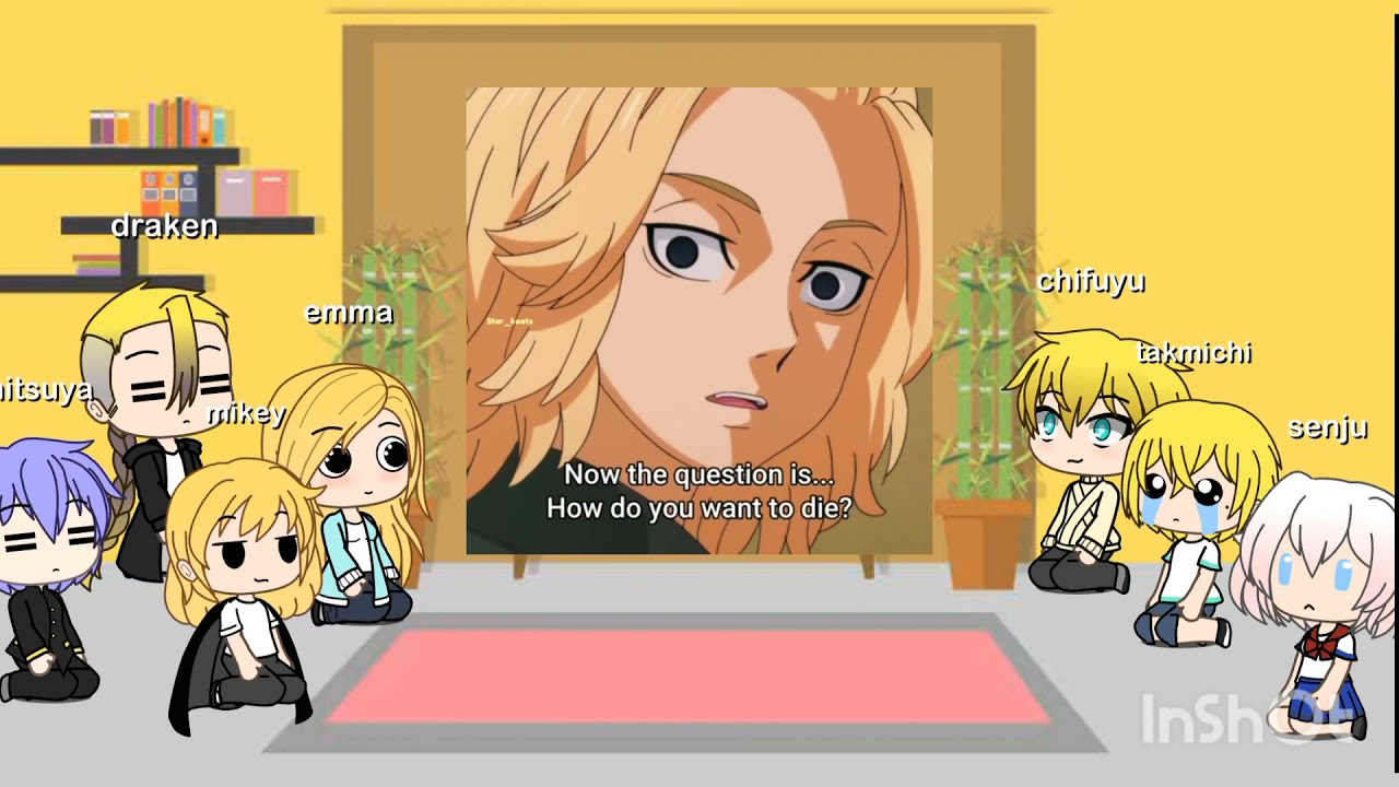 tokyo revengers react to mikey and senju