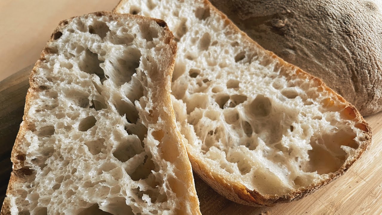 Making THE BEST CIABATTA At Home - The Simple Sourdough Method