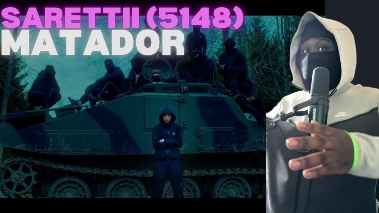 UK Rapper Reacts To Swedish Rap | Sarettii (5148) - Matador (Official Music Video) 🇸🇪 [REACTION]