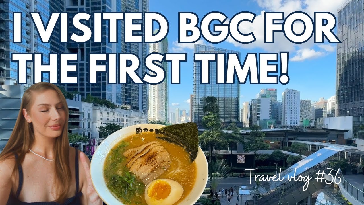 Исследуем Bonaficio Global City (BGC) ВПЕРВЫЕ!