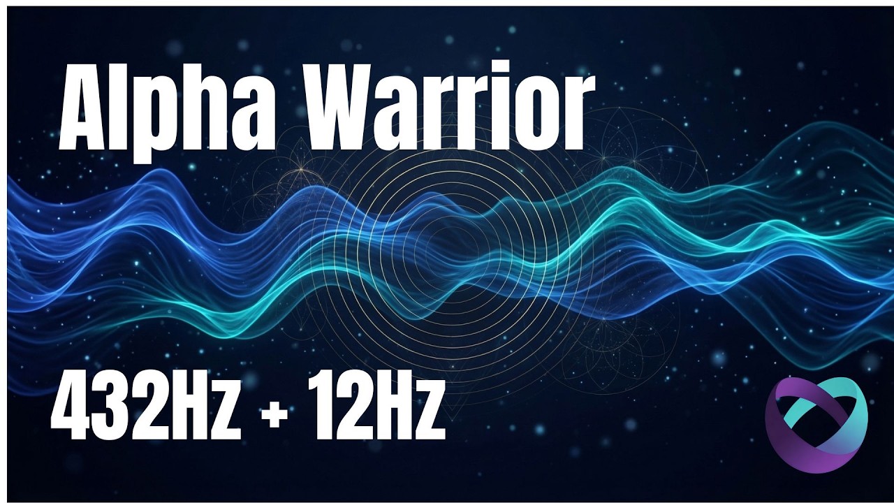 Alpha Warrior: 432Hz + 12Hz | Mental Stamina & Stress-Free High Energy