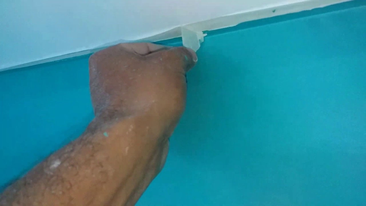 ACABAMENTO ENTRE O TETO E A PAREDE 100%