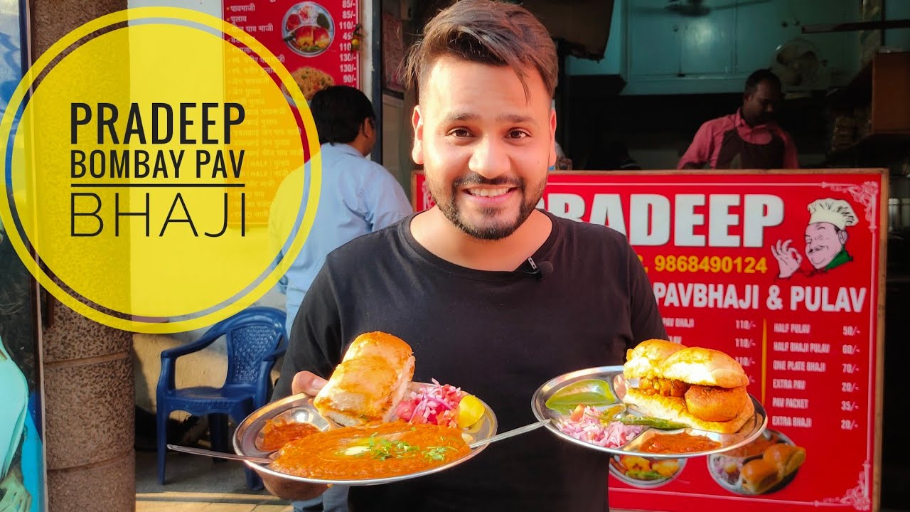Delhi Street Food | Pradeep Bombay Pav Bhaji | Vada Pav | Foody Sharma