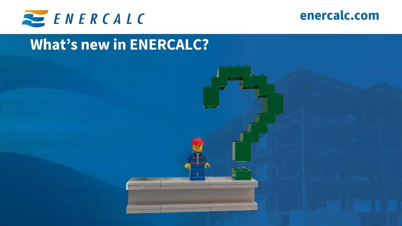 ENERCALC Office Hours: November 12, 2025: Rebar Development & ASCE 7-22 Live Load Reduction Modules