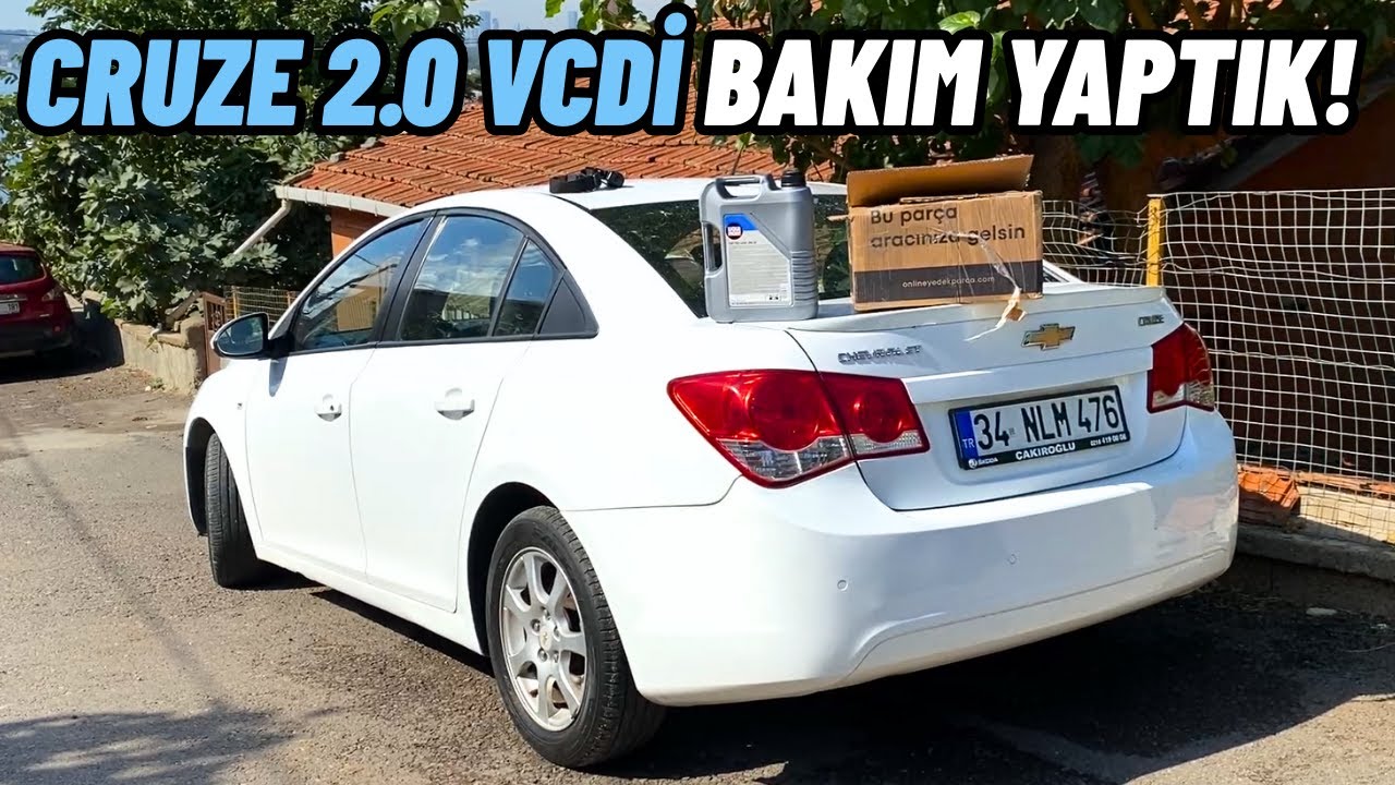 İLK BAKIMINI YAPTIM | CHEVROLET CRUZE 2.0 DİZEL 163 HP MANUEL | BAKIMDA NELER YAPILDI ? VLOG