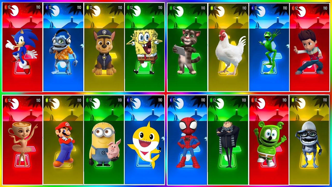 Which Character Will Win 🎮 Ultimate Cartoon Game!” 👀🎶
