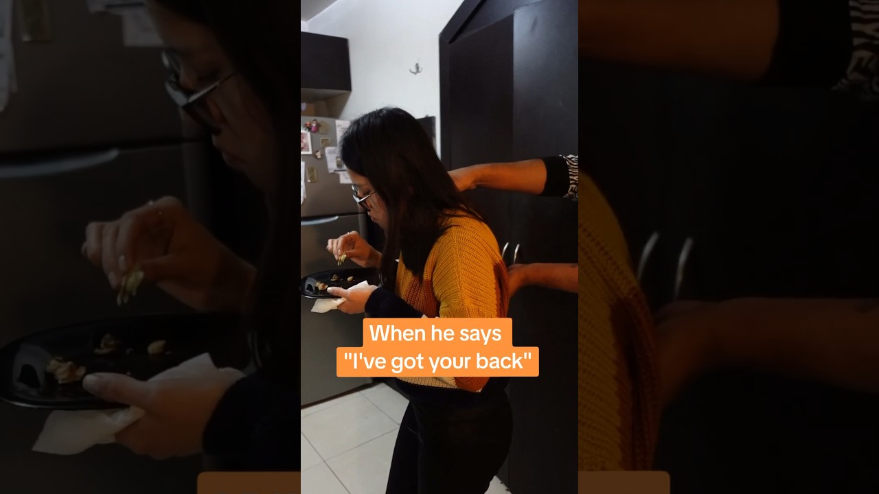 Nothing like a man who &ldquo;has your back&rdquo; 🧡