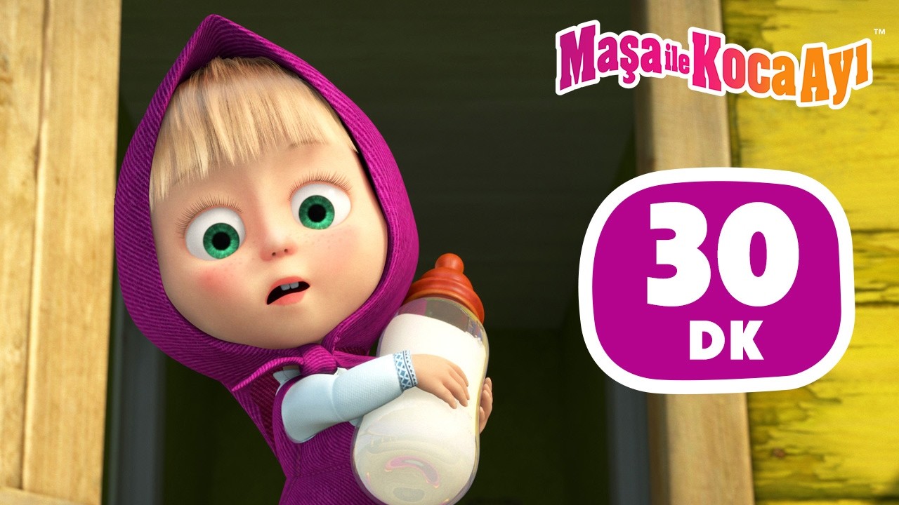 Maşa İle Koca Ayı | 🐷 Yeni Gelen Çocuklar 🐺🍖 | 🎬 30 dk 🐻 Bölüm koleksiyonu