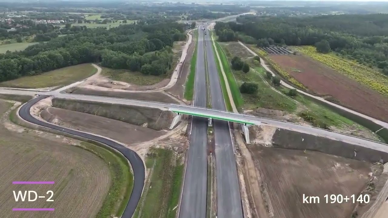 Budowa Drogi ekspresowej S6. Odcinek Sianów-Słupsk Inspekcja wizualna z dnia 08 - 09 Września 2025