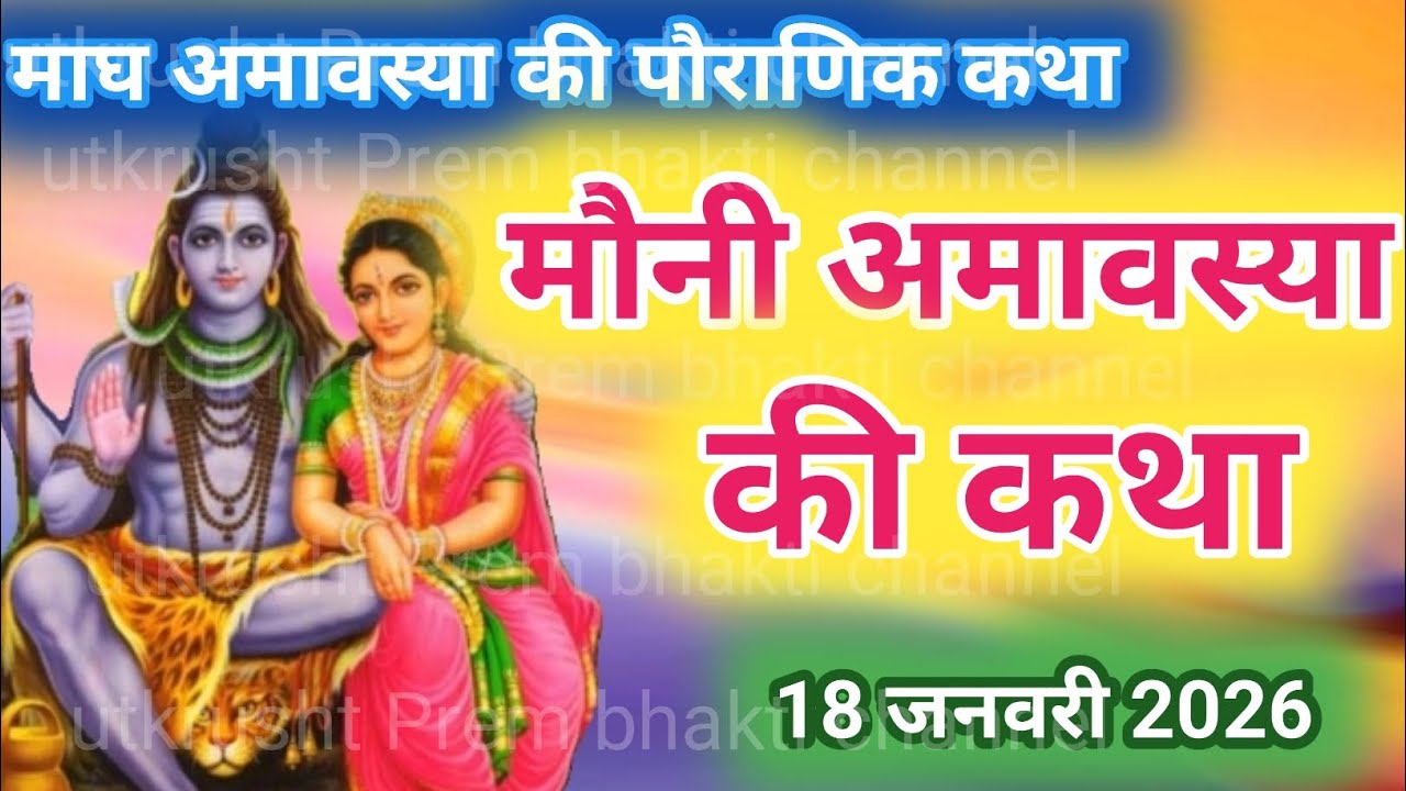 Mauni amavasya ki katha।।मौनी अमावस्या की कथा।।माघ अमावस्या की कथा। Magh amavasya ki katha।।अमावस्या