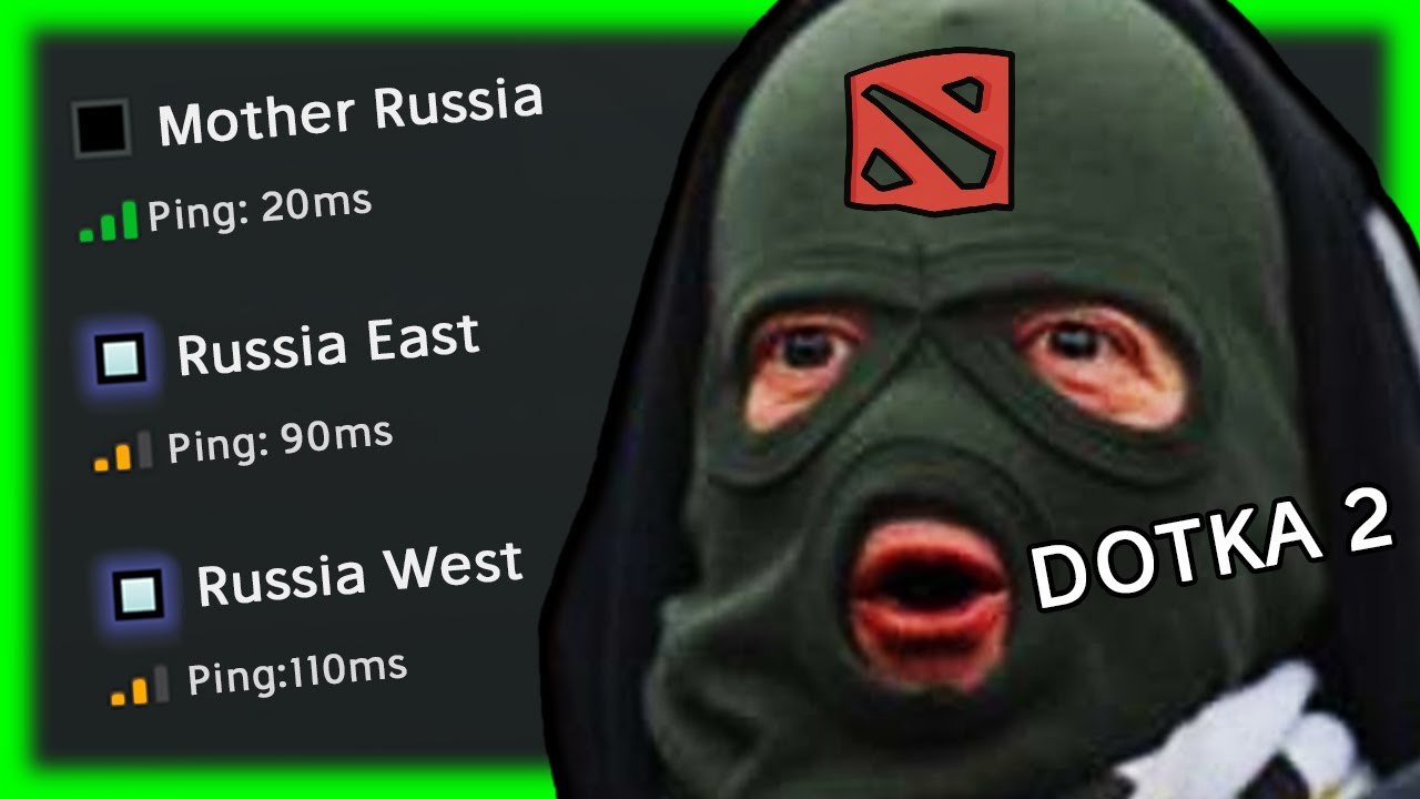 When RUSSIANS Play DOTA 2 In EUROPE