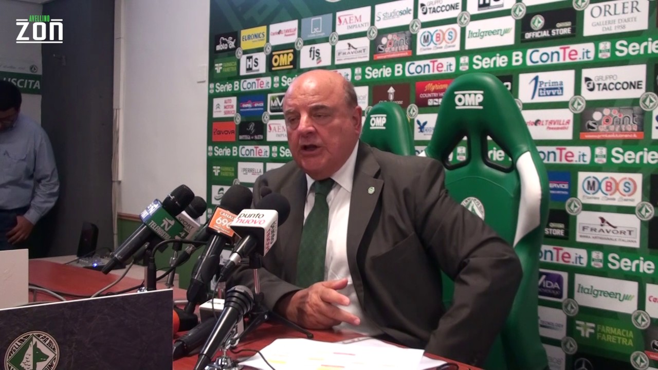 U.S. Avellino, patron Taccone ne ha per tutti