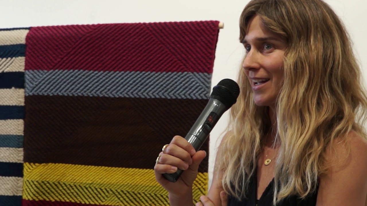 Christy Matson on her weaving - MATERIAL MEANING exhibition on view until 9/21