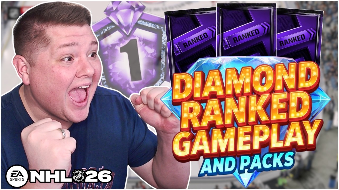 Обновление команды NMS и игра на повышение ранга Diamond 4 сезона | NHL 26