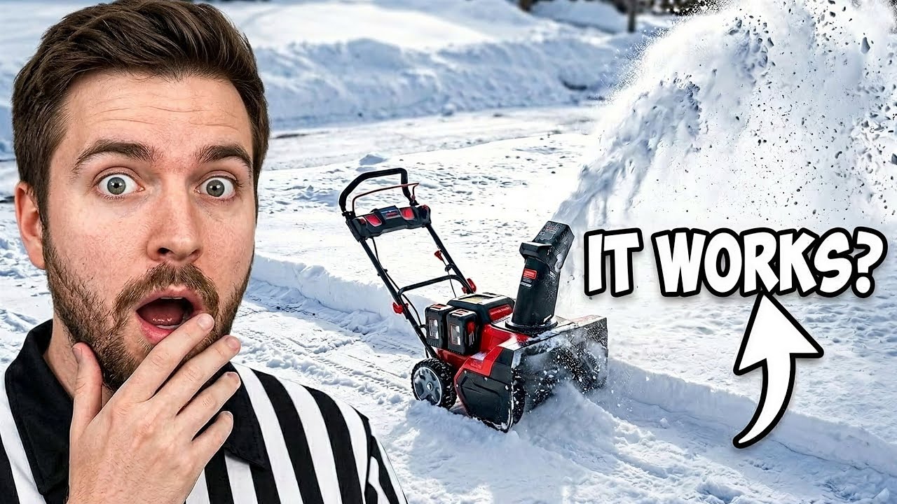 The 5 Best Cordless Electric Snow Blowers on Amazon 2026
