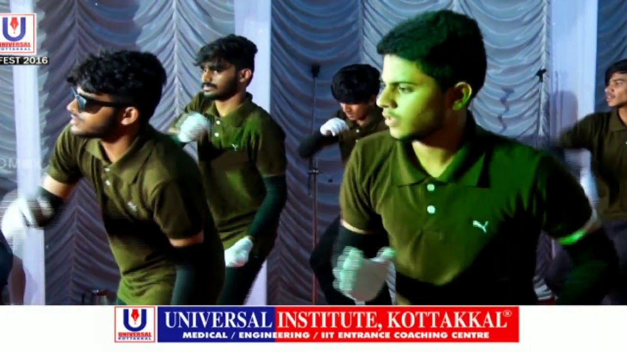 kerala college group dance boys | UNIFEST 2016 | GROUP DANCE | UNIVERSAL INSTITUTE KOTTAKKAL